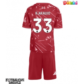 Liverpool Ronald Araujo #33 Dětské Domácí dres komplet 2026-27 Krátký Rukáv (+ trenýrky)